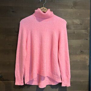 J CREW Turtleneck Sweater Supersoft Wool Alpaca Sz M
